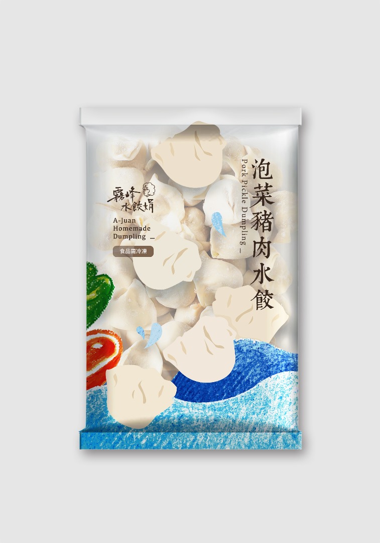 泡菜豬肉水餃(經濟包約30粒裝)