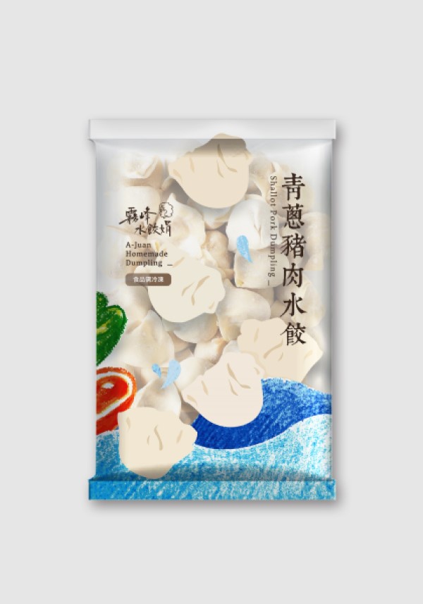 青蔥豬肉水餃 (經濟包約30粒裝)