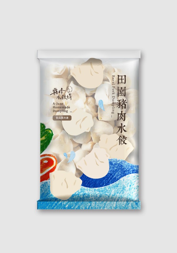 田園豬肉水餃(經濟包約30粒裝)